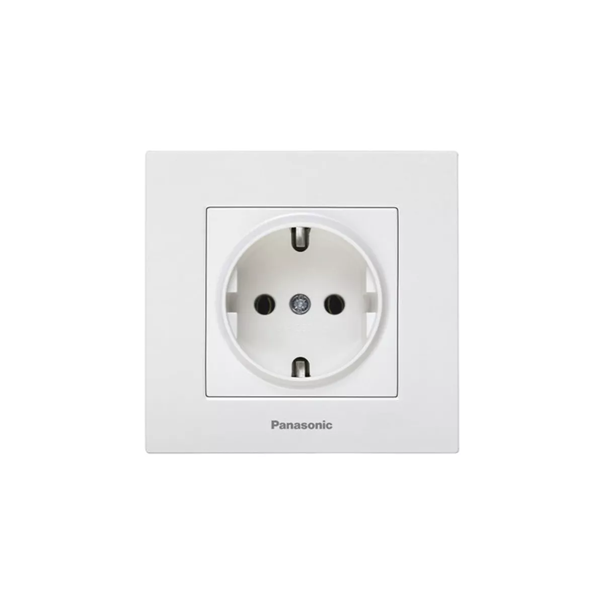 КОНТАКТ БЯЛ PANASONIC KARRE WKTC0202-2WH 2022814