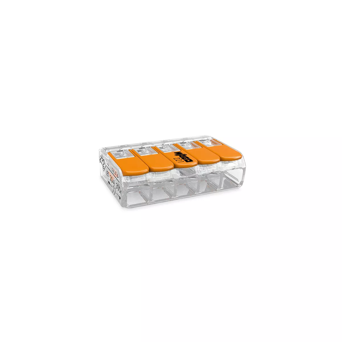 БЕЗВИНТОВА КЛЕМА WAGO 221-415 0,2-4MM2 5БР