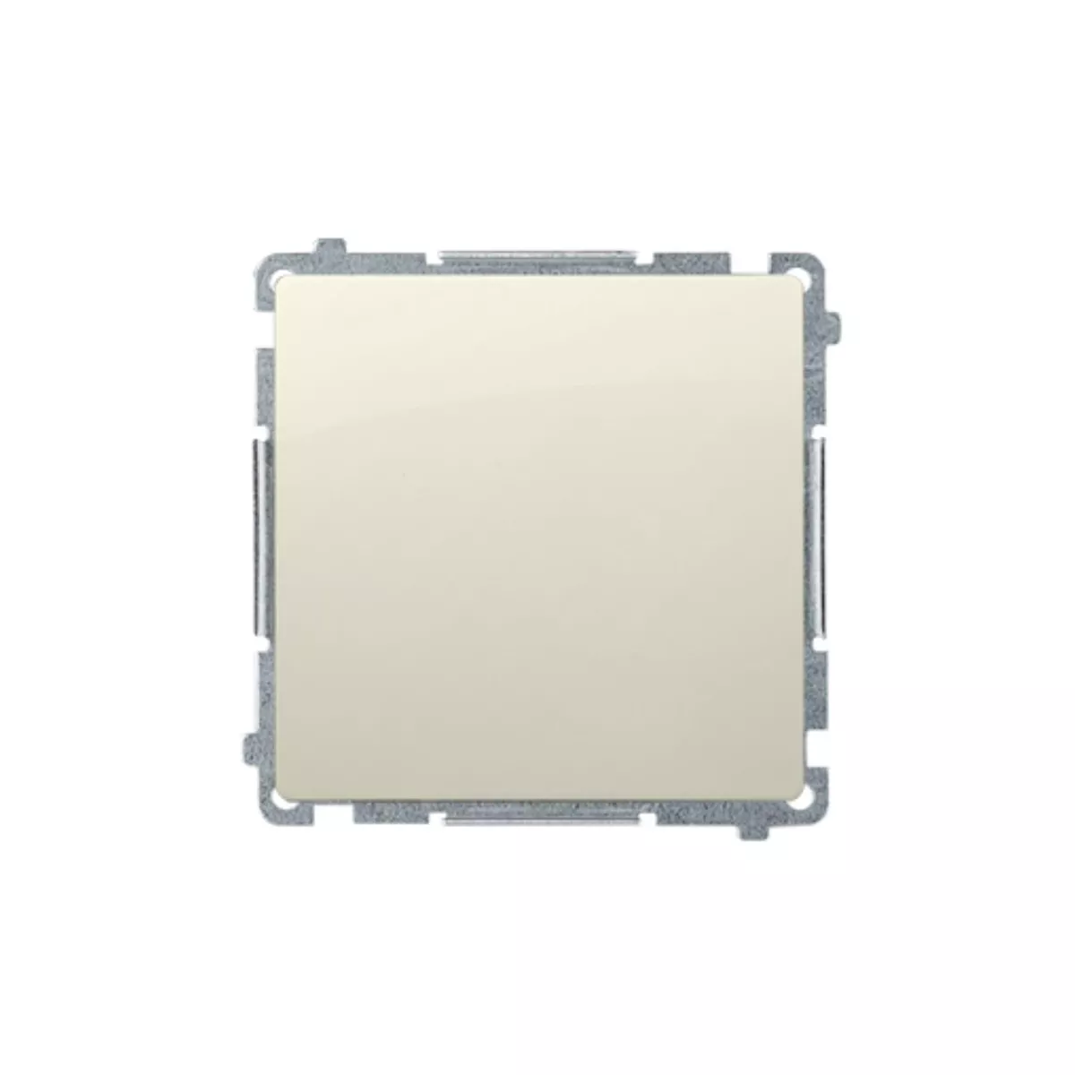 КЛЮЧ ЕДНОКЛАВИШЕН 10А БЕЖОВ SIMON BASIC BMW1.01/12 4614457