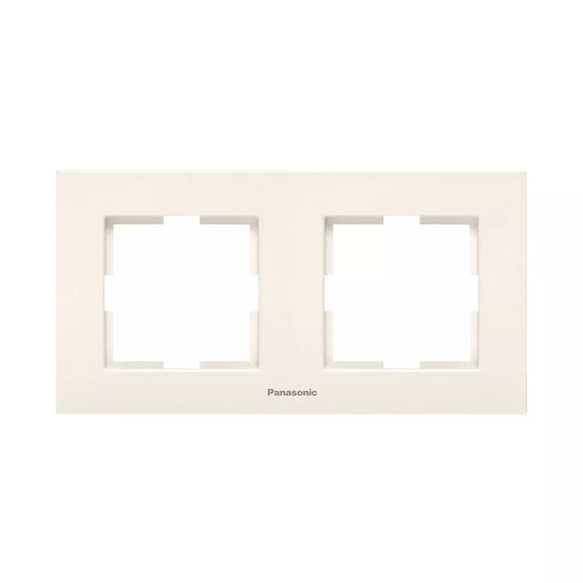 ДВОЙНА РАМКА КРЕМ PANASONIC KARRE WKTF0802-2BG 802215