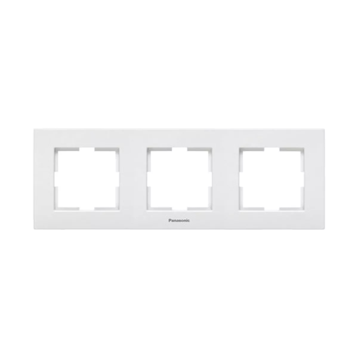 ТРОЙНА РАМКА БЯЛА PANASONIC KARRE WKTF0803-2WH 803214