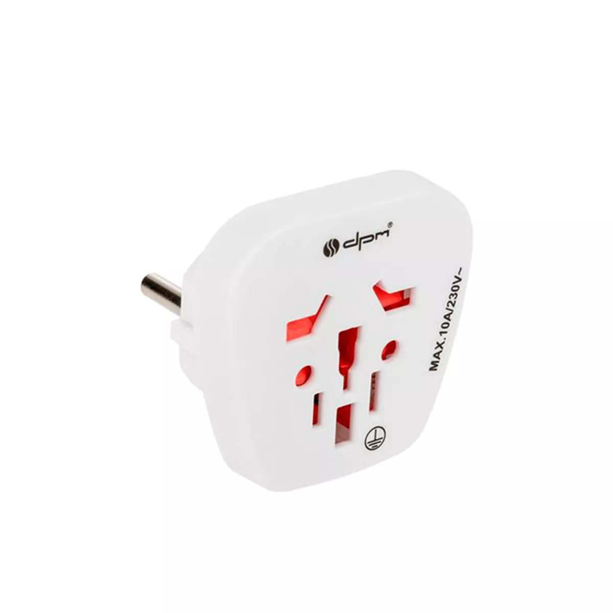 УНИВЕРСАЛЕН АДАПТОР С ДЕТСКА ЗАЩИТА 230V 10A DPM4TRAVEL
