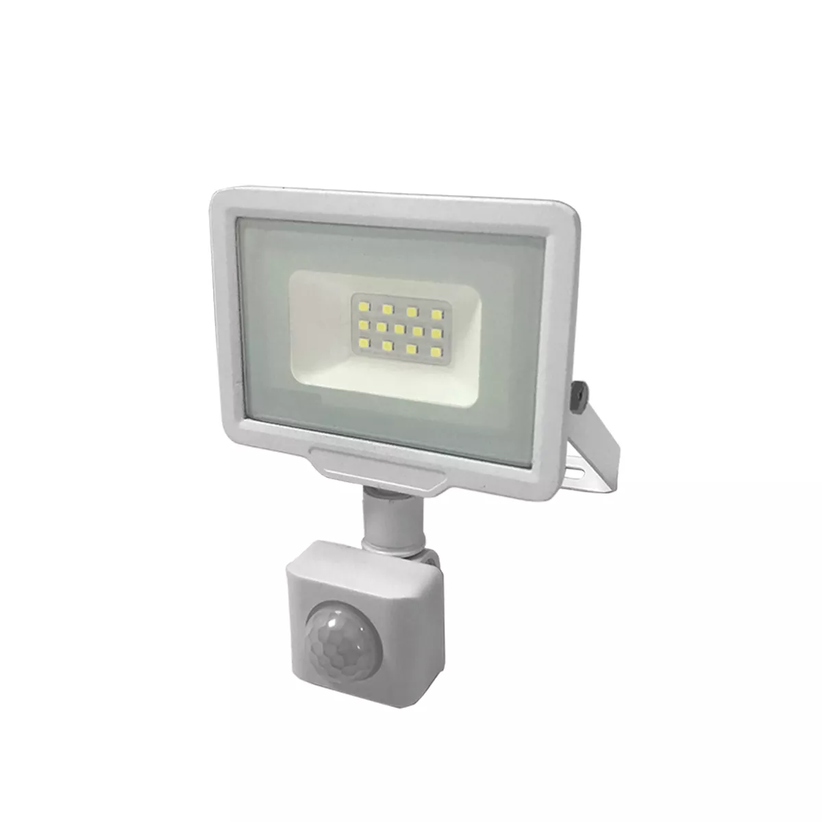 LED ПРОЖЕКТОР СЪС СЕНЗОР SMD 10W 6000K 800LM IP65 БЯЛ 5930