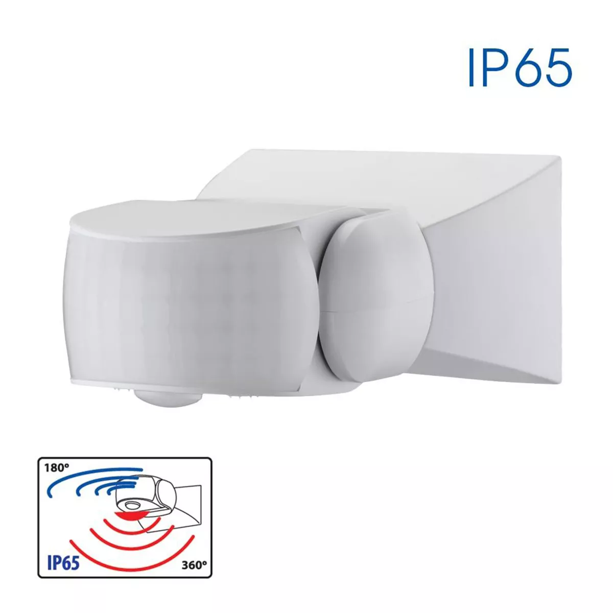 ДВОЕН ИНФРАЧЕРВЕН СЕНЗОР ЗА ДВИЖЕНИЕ-БЯЛ IP65 NEXO SR36 4339