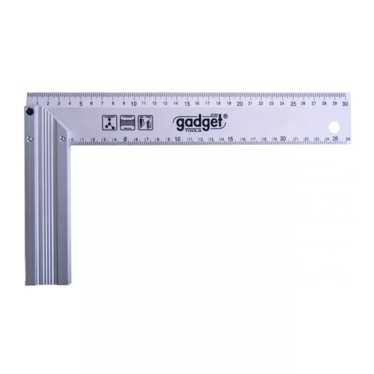 ЪГЪЛ ПРАВ АЛУМИНИЕВ 250ММ 280901