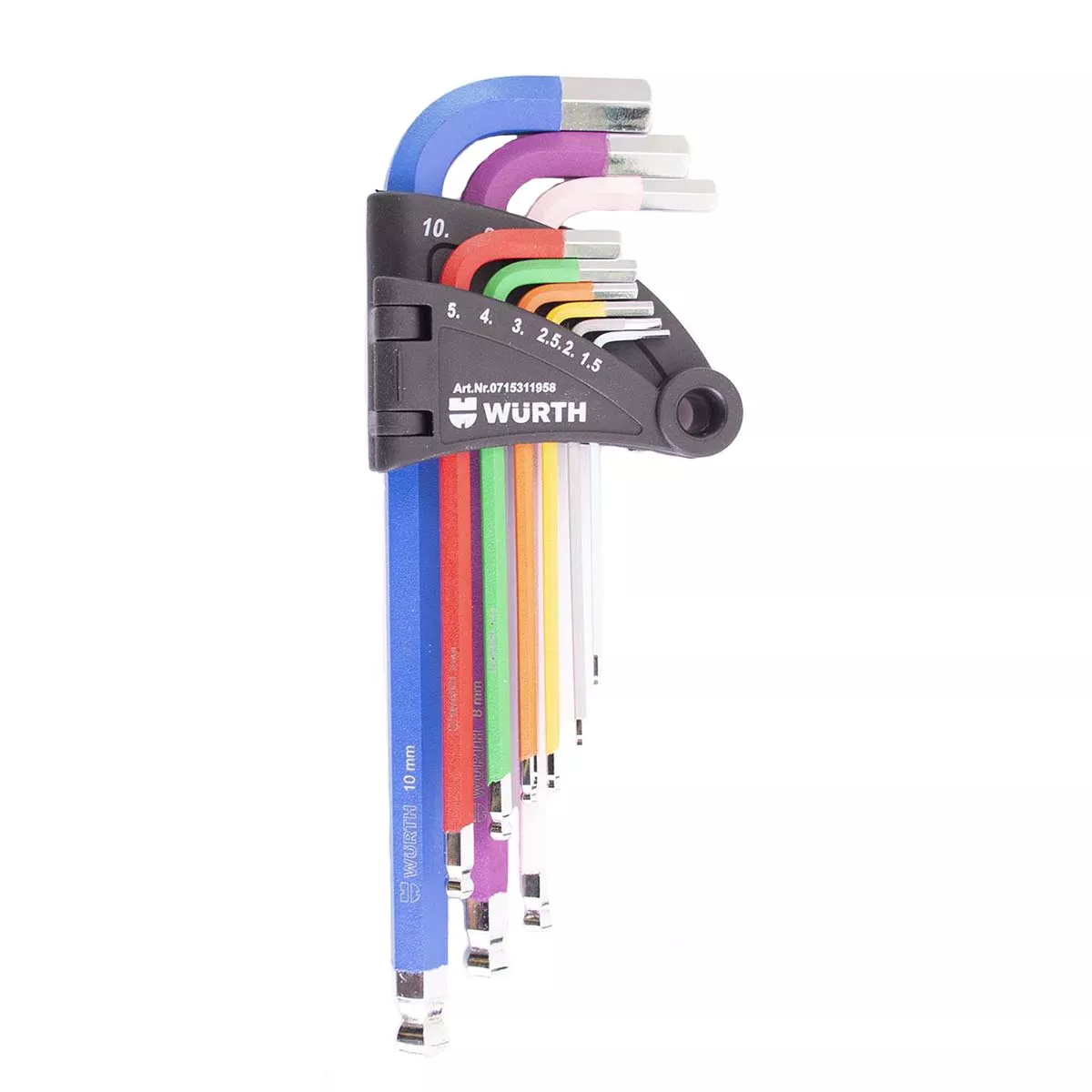 КОМПЛЕКТ ШЕСТОСТОГРАМИ  9БР ЦВЕТНИ 0715311958