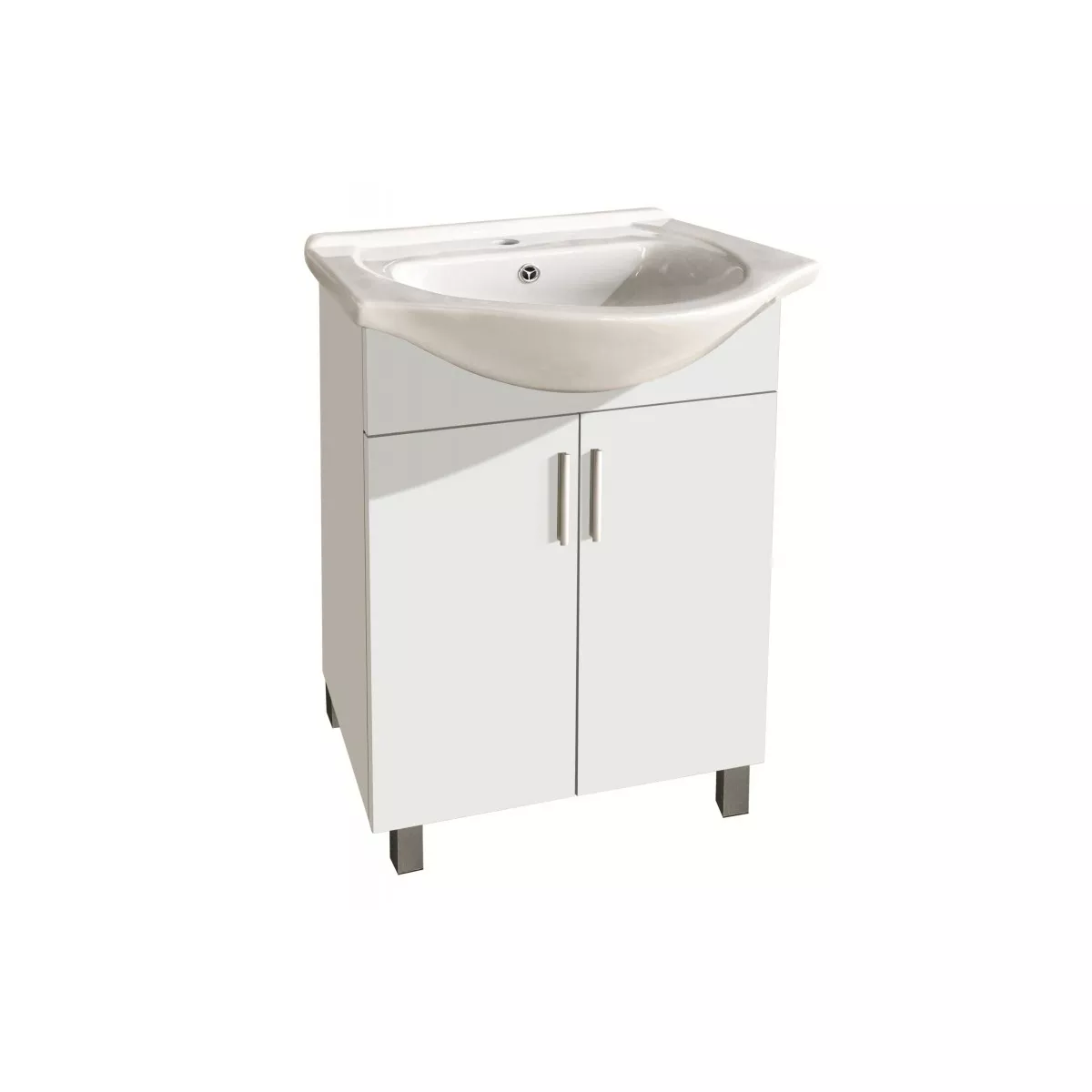 ДОЛЕН ШКАФ ЗА БАНЯ ICP 5535 С МИВКА