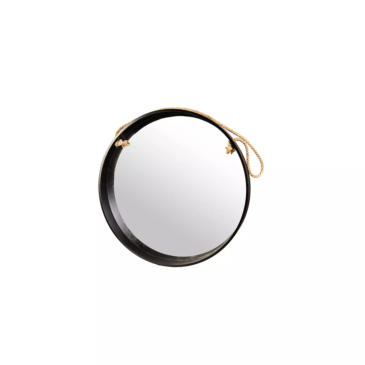 ДЕКОРАТИВНО ОГЛЕДАЛО 30СМ ЧЕРНО G1911091