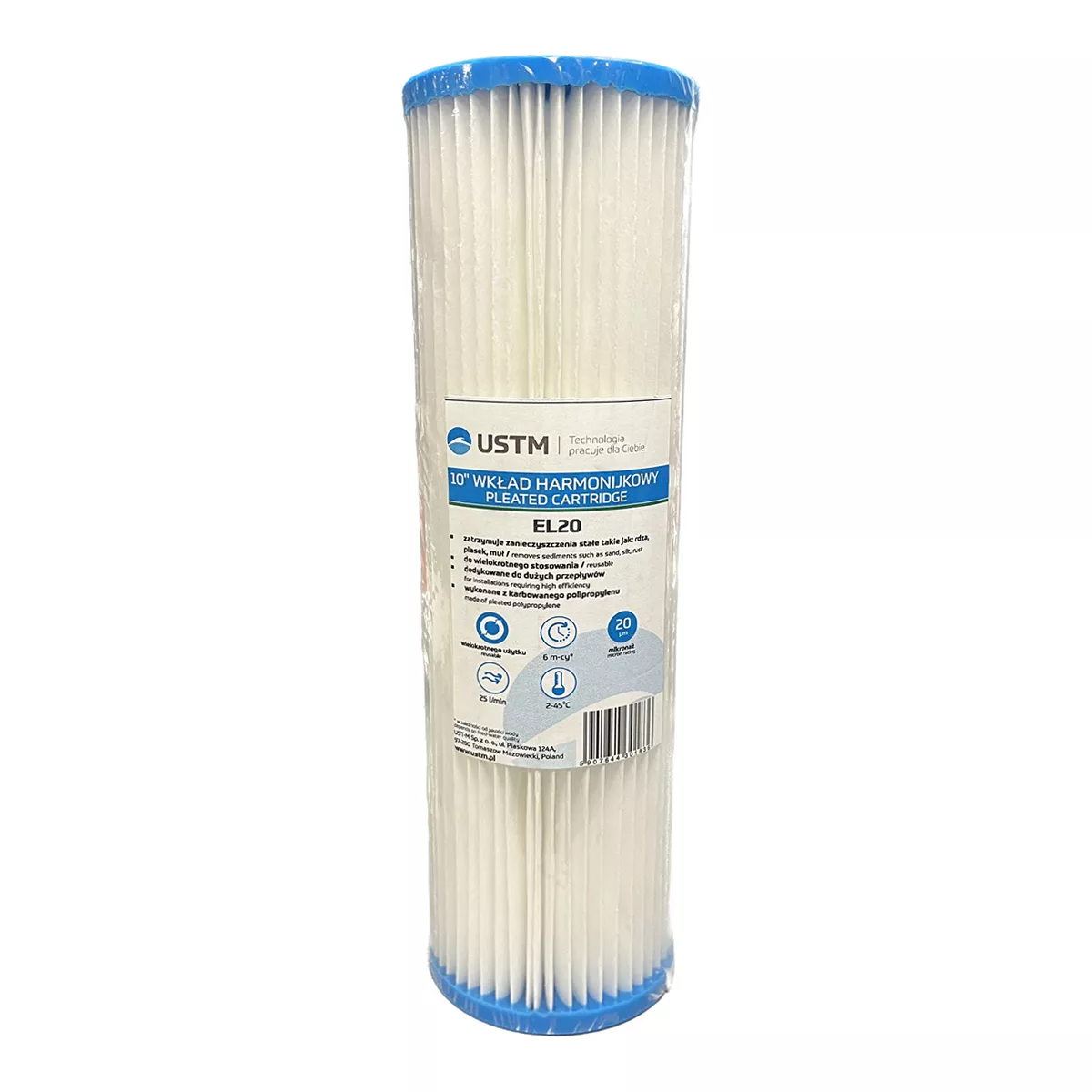 МЕХАНИЧЕН ФИЛТЪР,  МОД.EL20,EU PP 10'' /  01800031