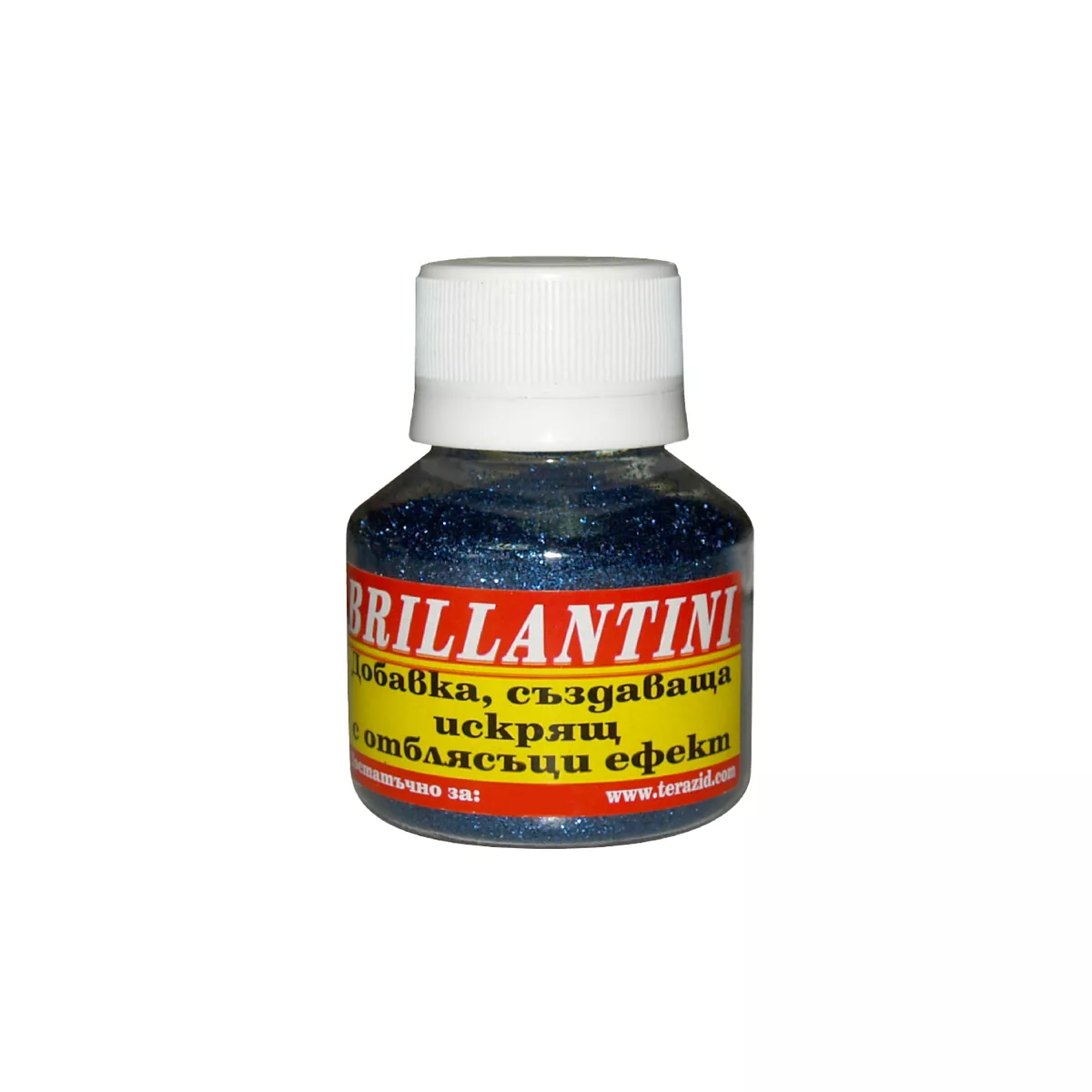 ДОБАВКА БРОКАТ GLITTER BLUE BRILLANTINI 30ГР