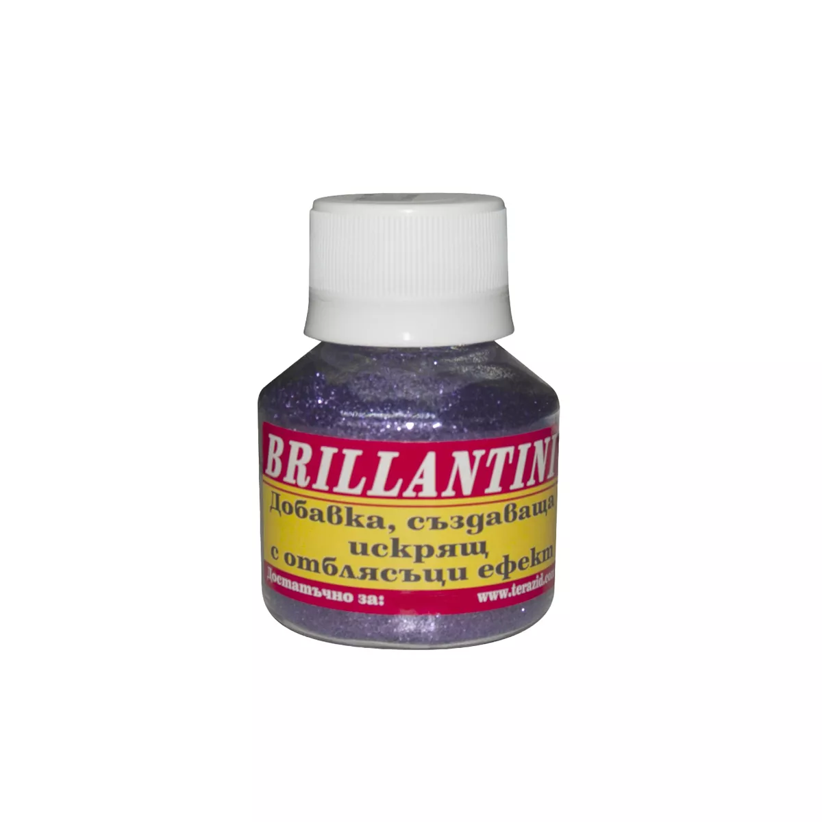 ДОБАВКА БРОКАТ GLITTER VIOLET BRILLANTINI 30ГР