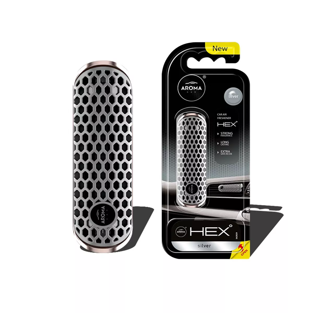 АРОМАТИЗАТОР HEX СИВ /  S62029