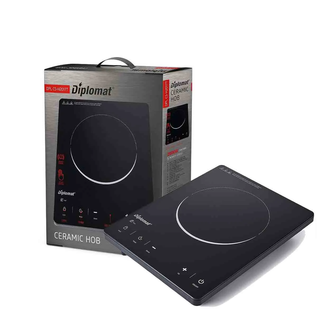 КОТЛОН КЕРАМИЧЕН - DIPLOMAT, DPL CS-H2017T