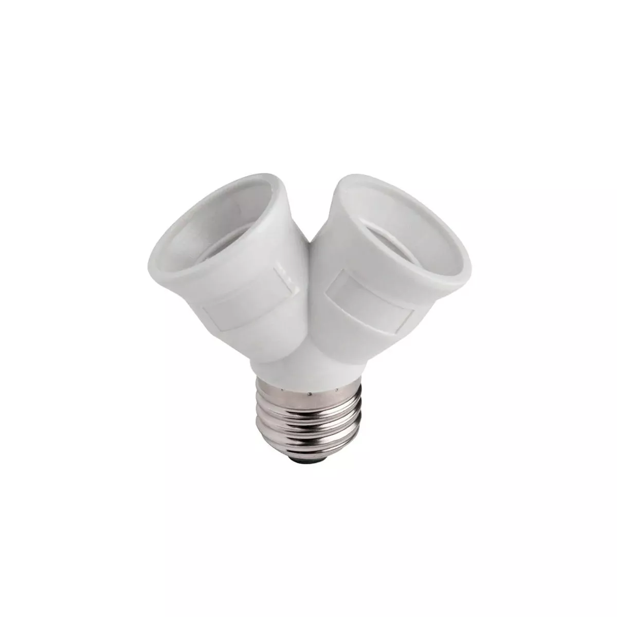 АДАПТЕР ЗА Е27 ЗА ДВЕ ЛАМПИ С ЦОКЪЛ 4417