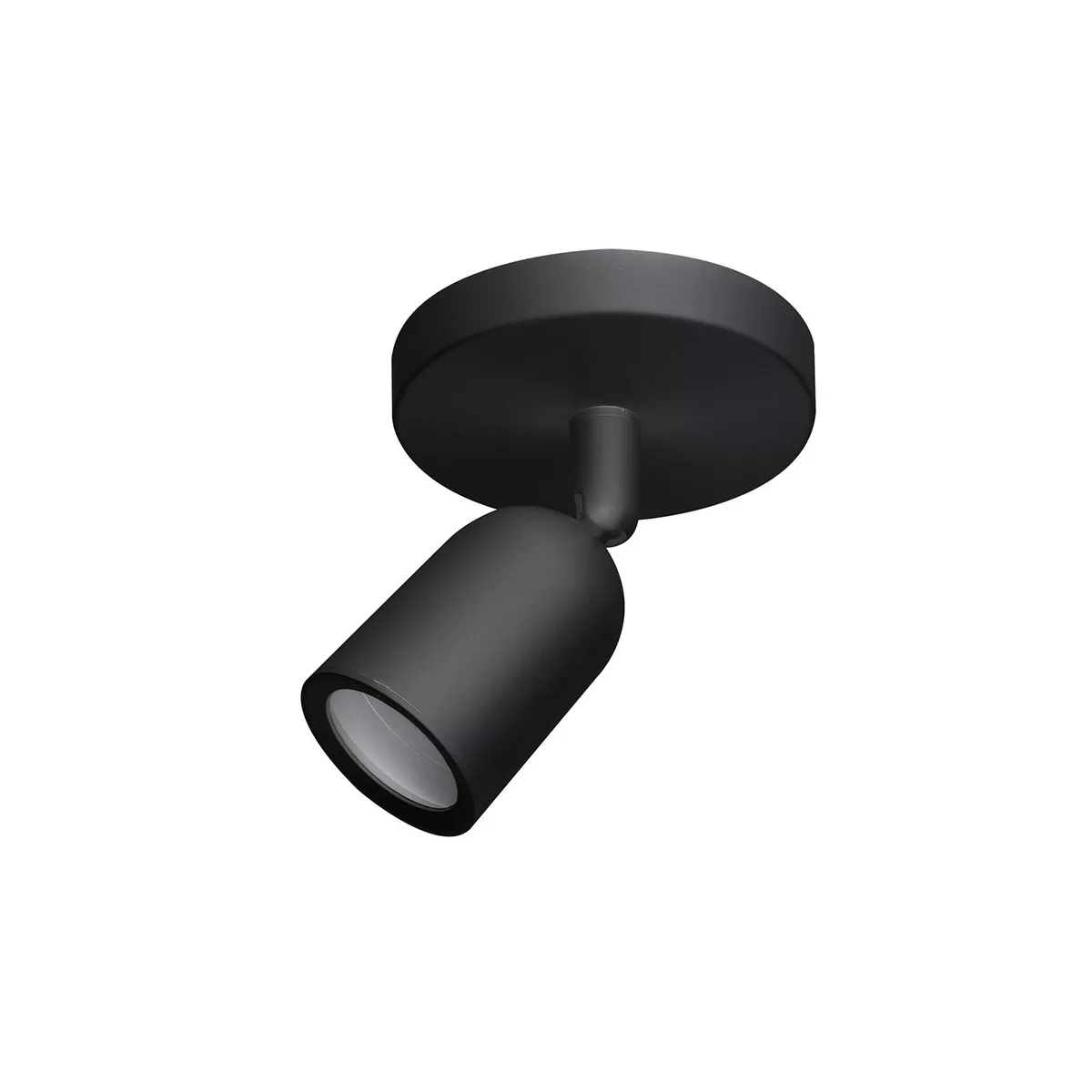 ТЯЛО ЗА GU10 ПЛАСТМАСА- ЧЕРЕН, IP20, MAX 10W, МОД. 2022