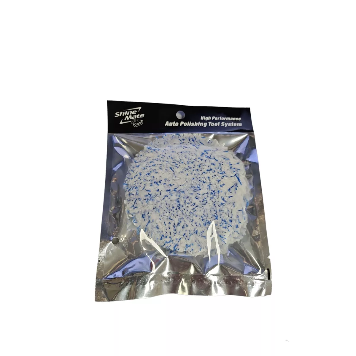 ГЪБА ЗА ПОЛИРАНЕ PAD ВЪЛНА - СИН, 84*8ММ. SHINEMATE/ 41835-6