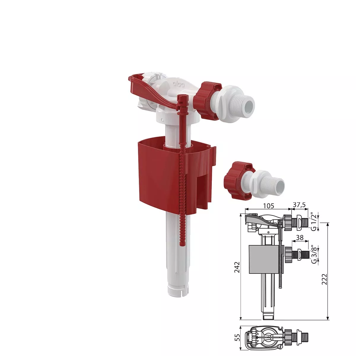 СТРАНИЧНО-ПЪЛНЕЩ МЕХАНИЗЪМ - А150-UNI