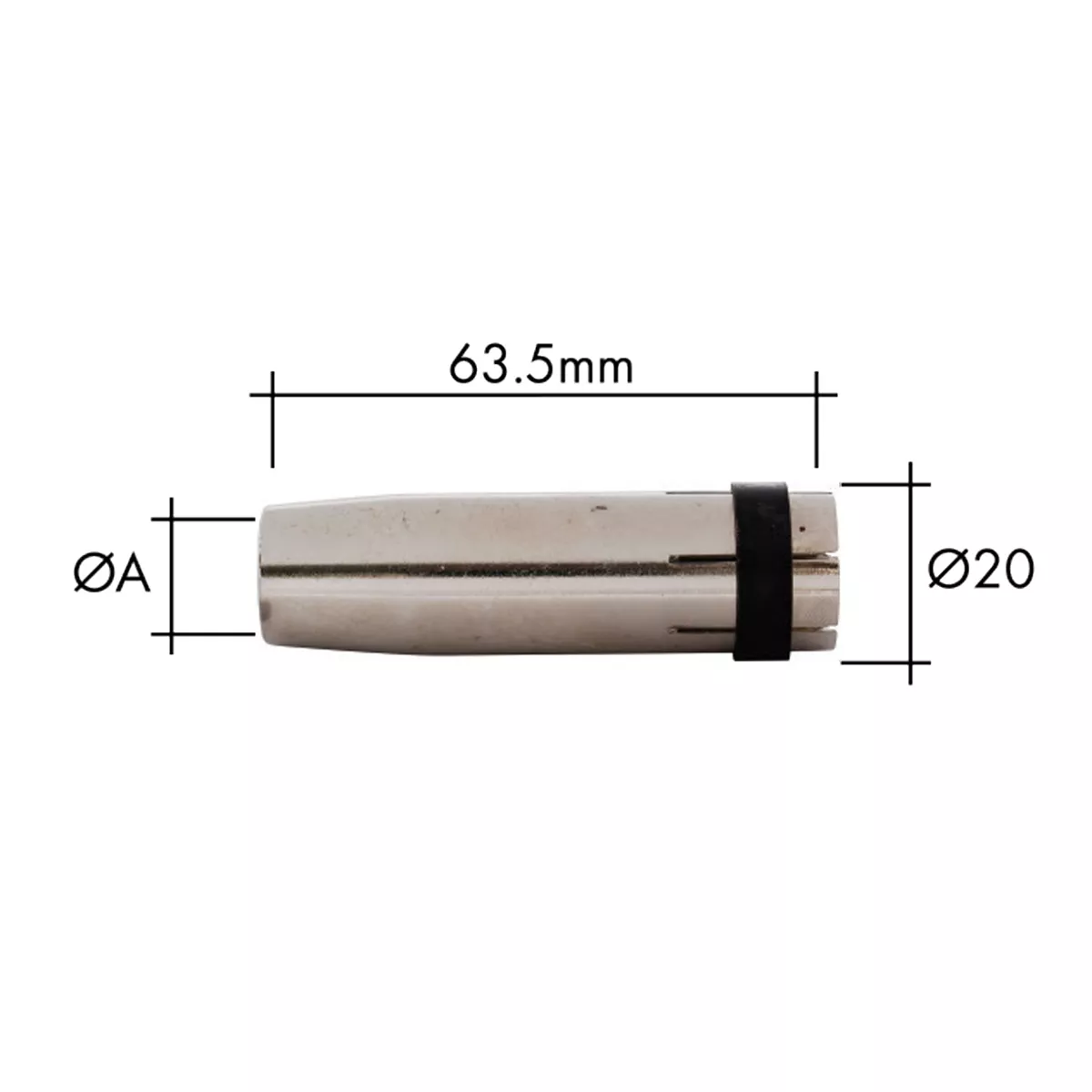 ГАЗОВА ДЮЗА Ф17 ЗА MB 24 KD WURTH 2БР 0708 250 004