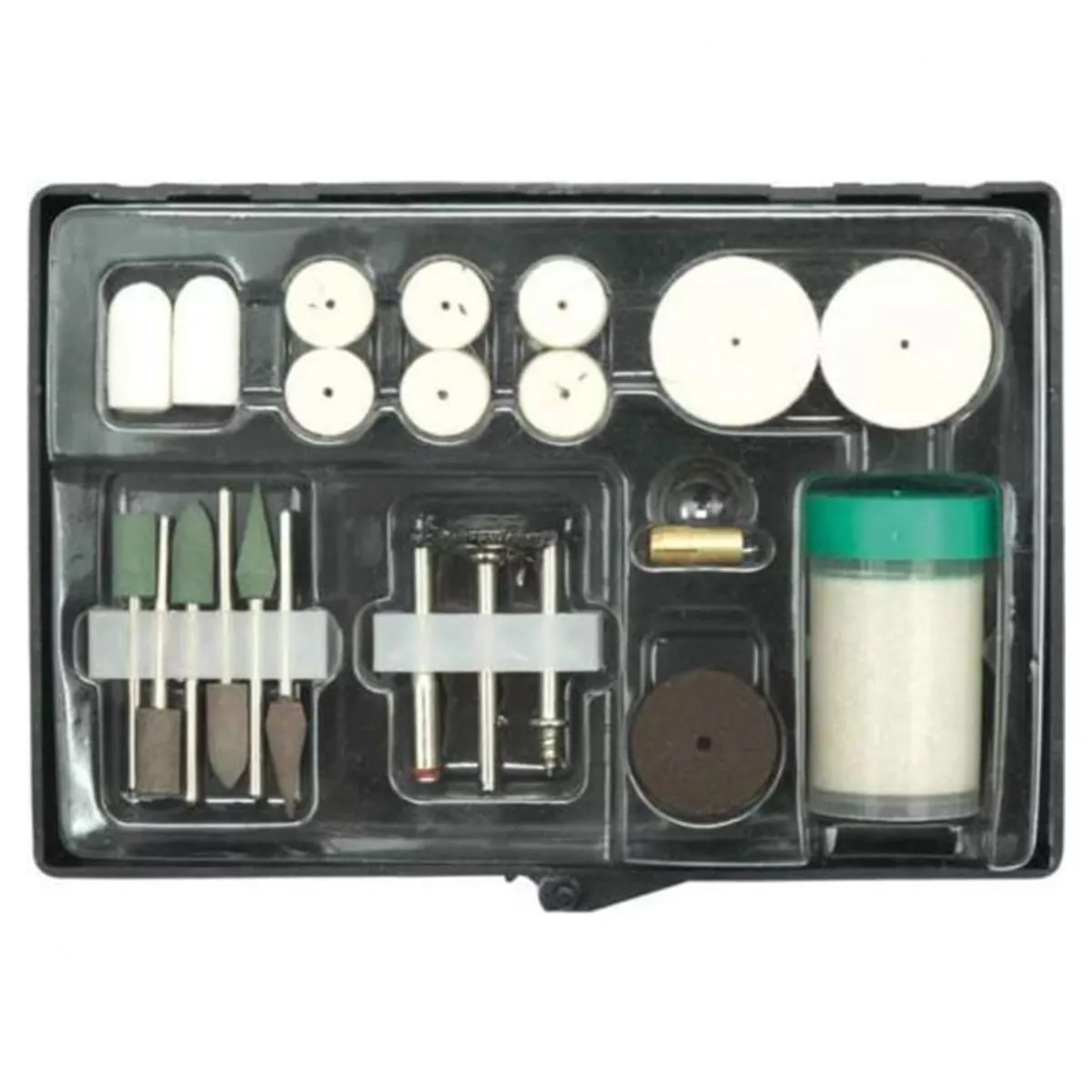 КОМПЛЕКТ ЗА ШЛАЙФАНЕ И ПОЛИРАНЕ VOREL 22 ЧАСТИ