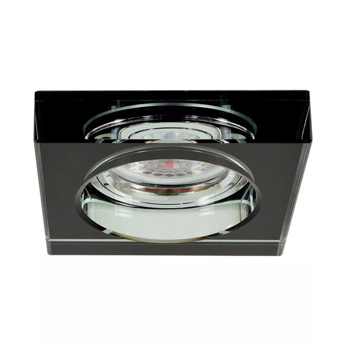 ЛУНА СЪС СТЪКЛО ЧЕРНА КВАДРАТ SL421 BK CRYSTAL/   3876