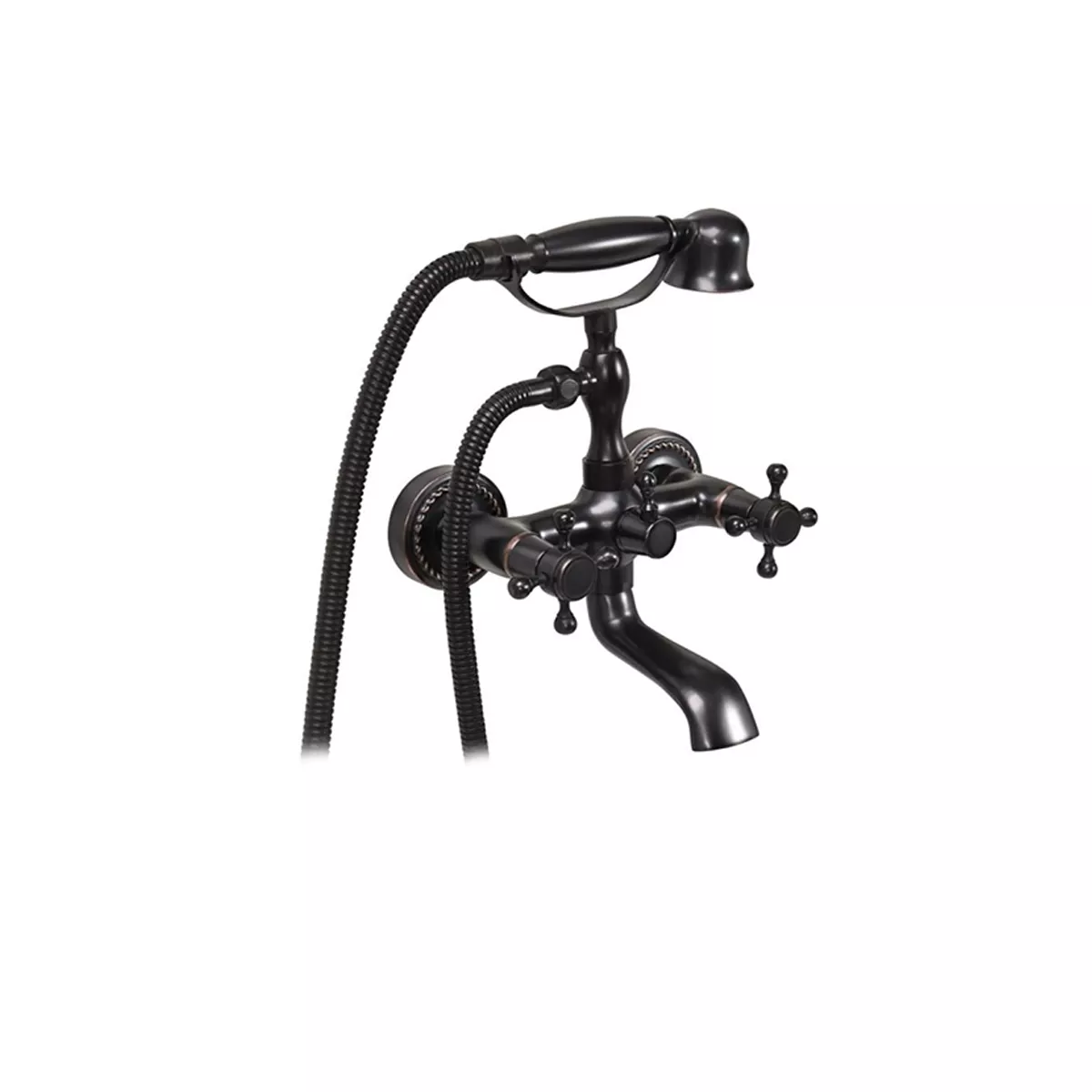 СМЕСИТЕЛ ЗА ВАНА И ДУШ FALA RETRO ЧЕРЕН