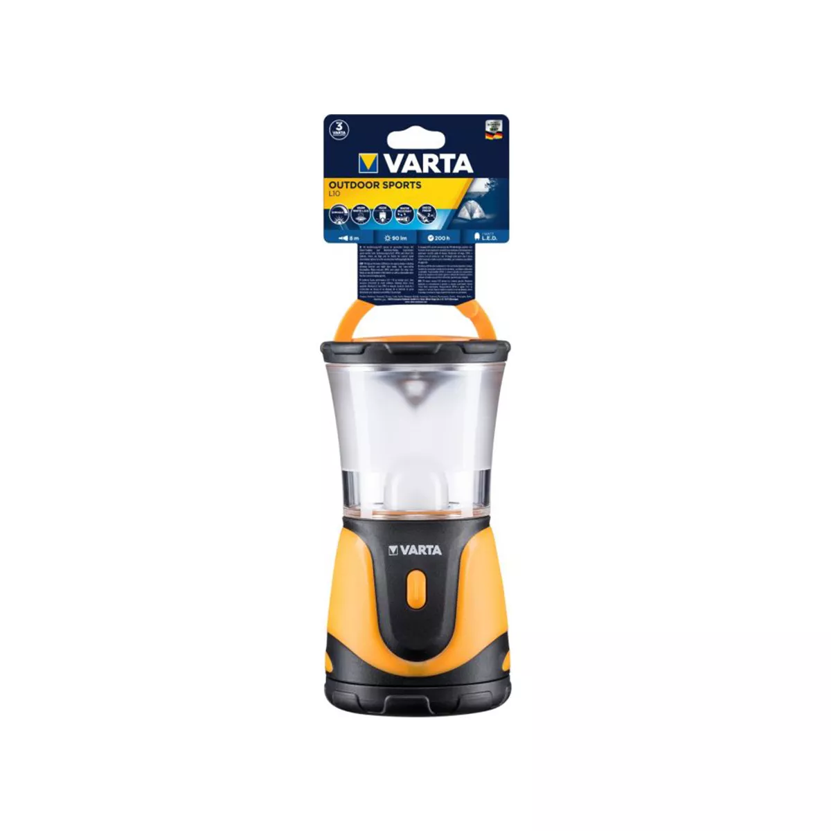 ФЕНЕР КЪМПИНГ 17664 VARTA OUTDOOR SPORTS L10 3AA 85114