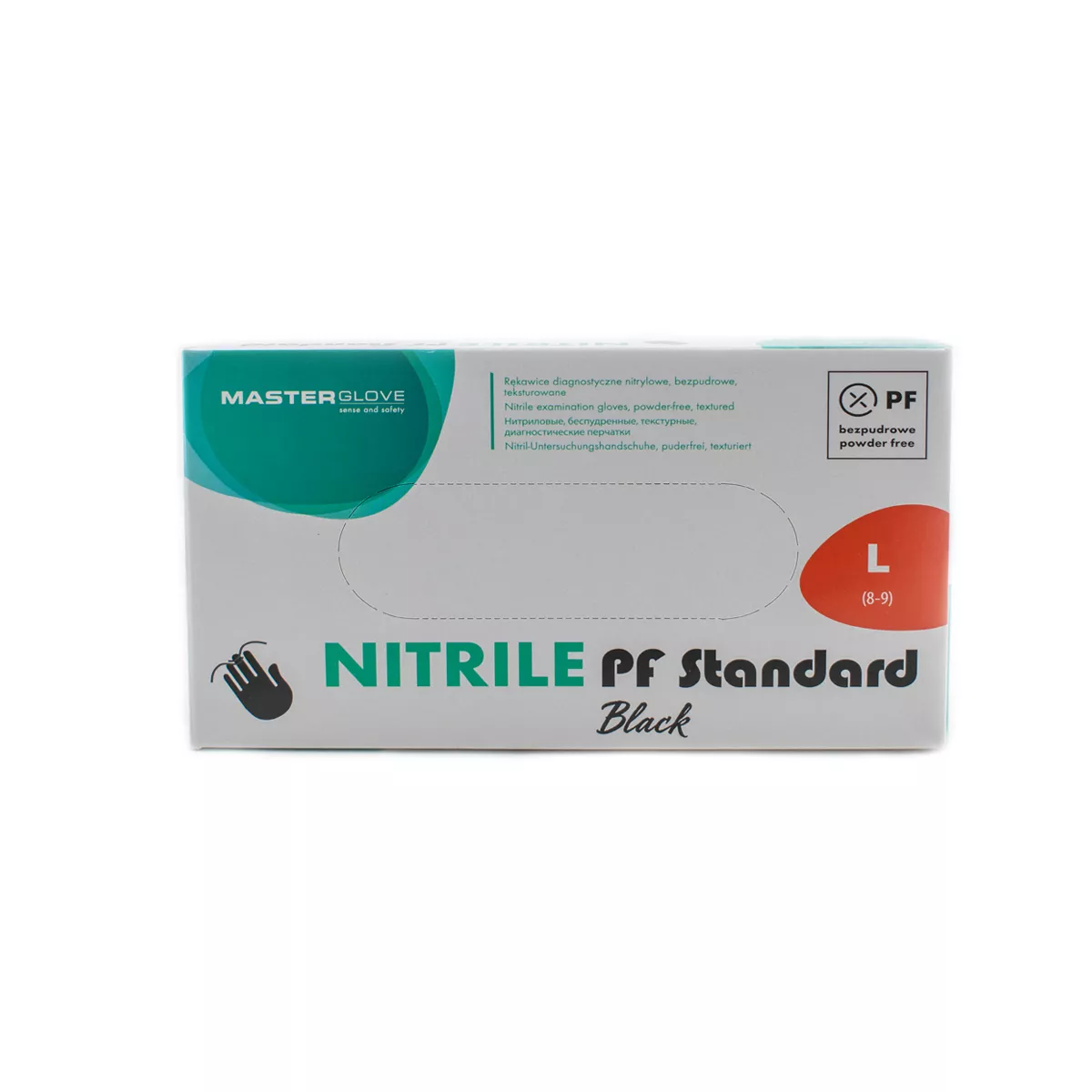 РЪКАВИЦИ MASTER НИТРИЛ БЕЗ ПУДРА ЧЕРНИ L