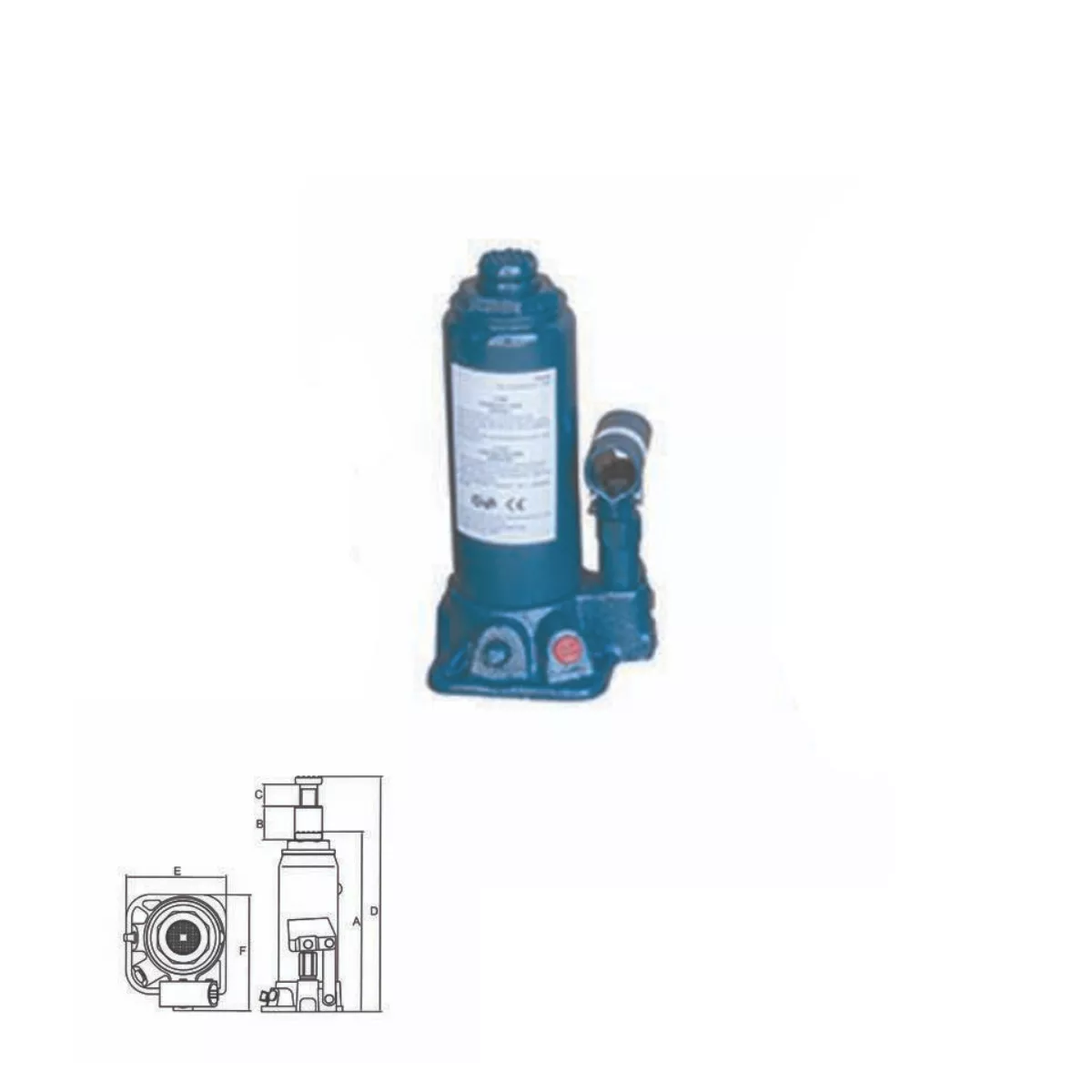 КРИК ХИДРАВЛИЧЕН 10Т TG89622