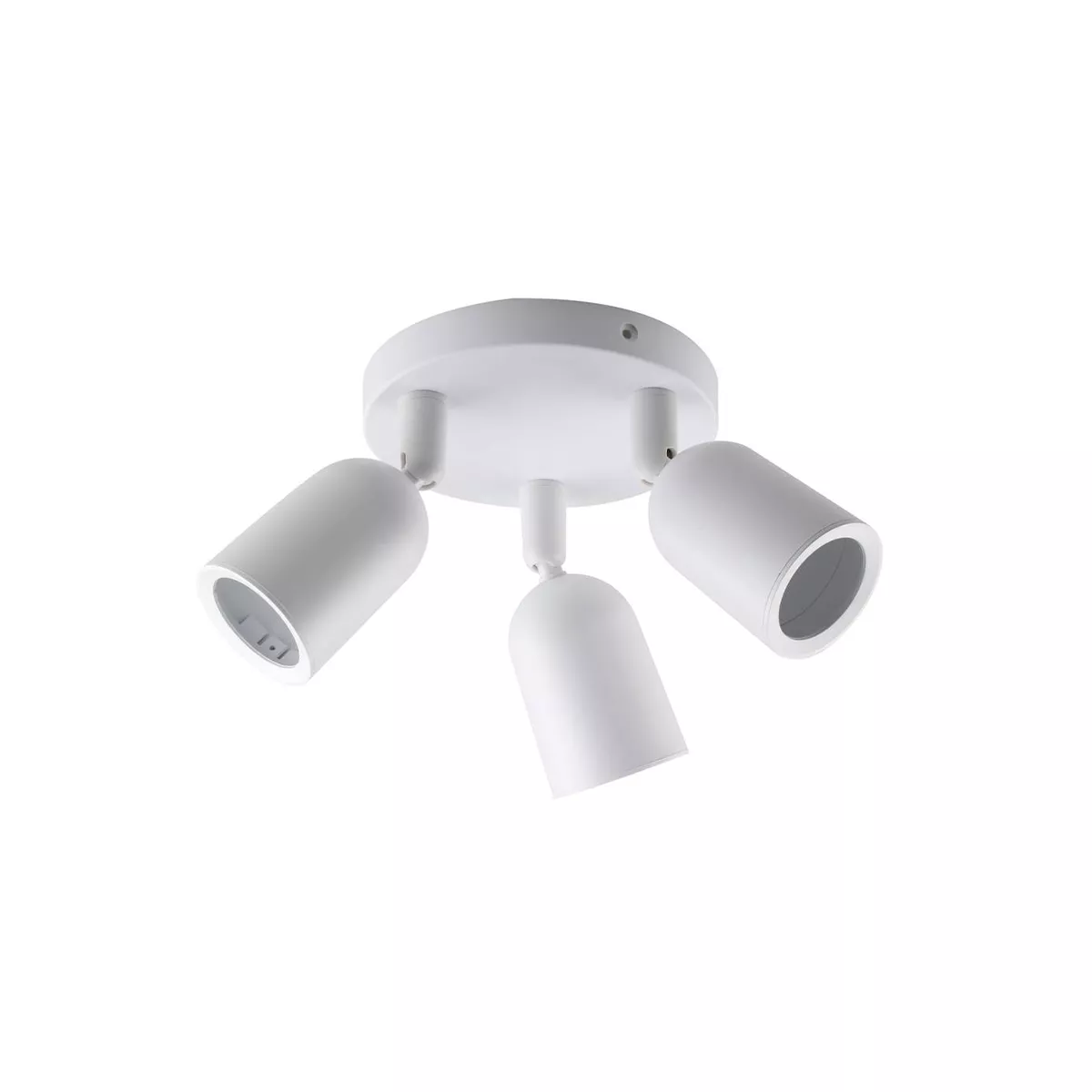 ТЯЛО ЗА 3*GU10 БЯЛ, ПЛАСТМАСА ,IP20 MAX-10W МОД. 2025