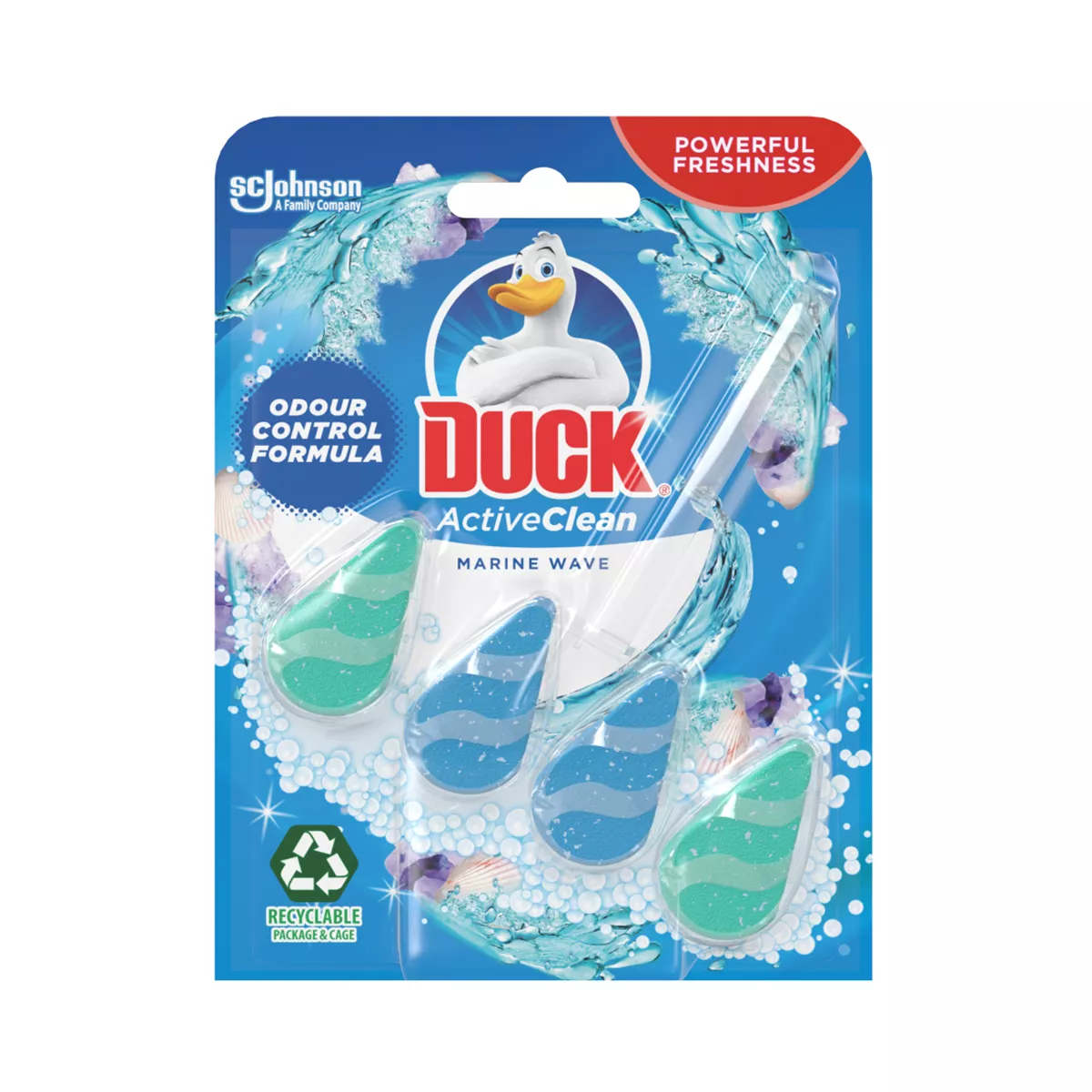 DUCK ACTIVE CLEAN ТОАЛЕТНО БЛОКЧЕ MARINE WAVE