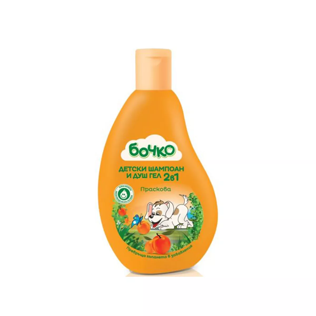 БОЧКО ШАМПОАН 2В1 ПРАСКОВА 250МЛ