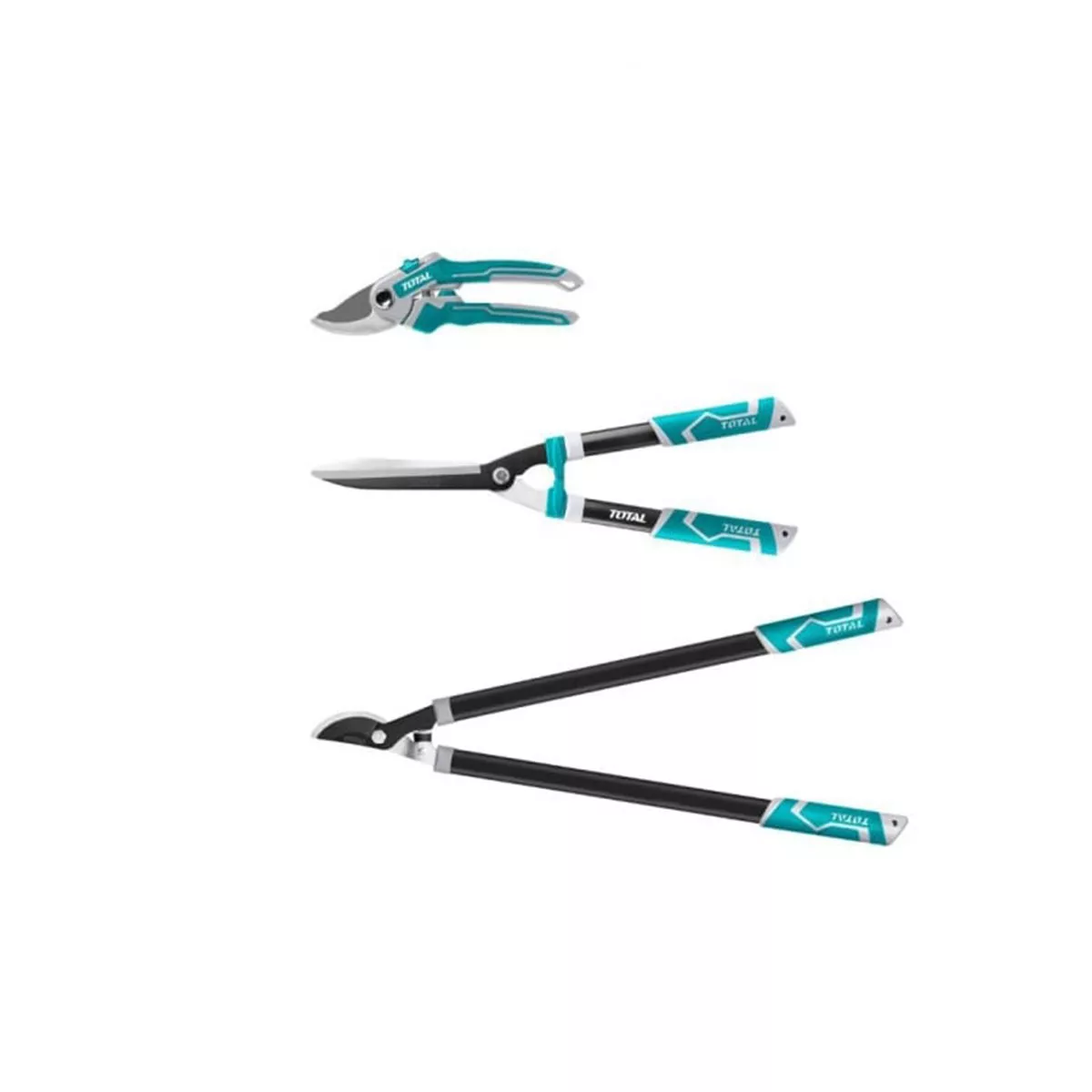 КОМПЛЕКТ ГРАДИНСКИ НОЖИЦИ TOTAL 3 ЧАСТИ