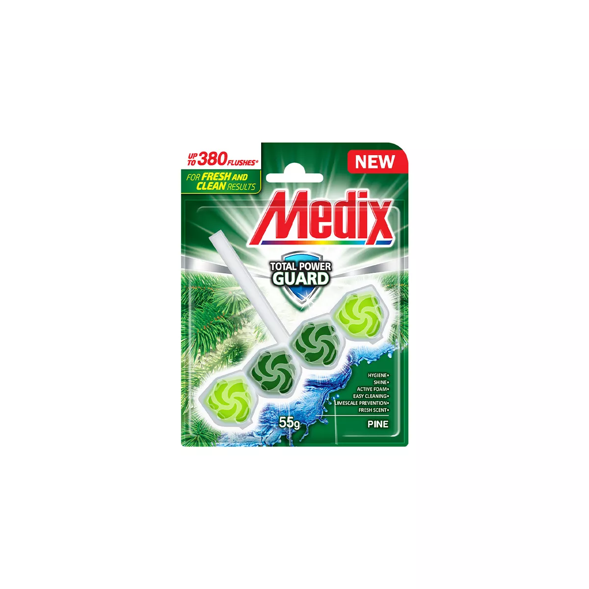 МЕДИКС АРОМАТИЗАТОР WC 5 PINE 55ГР