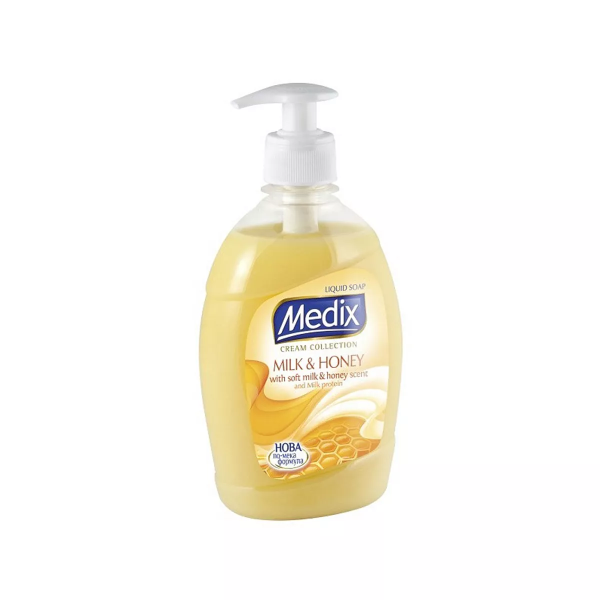 ТЕЧЕН САПУН МЕДИКС ПОМПА 0,400МЛ ЖЪЛТ