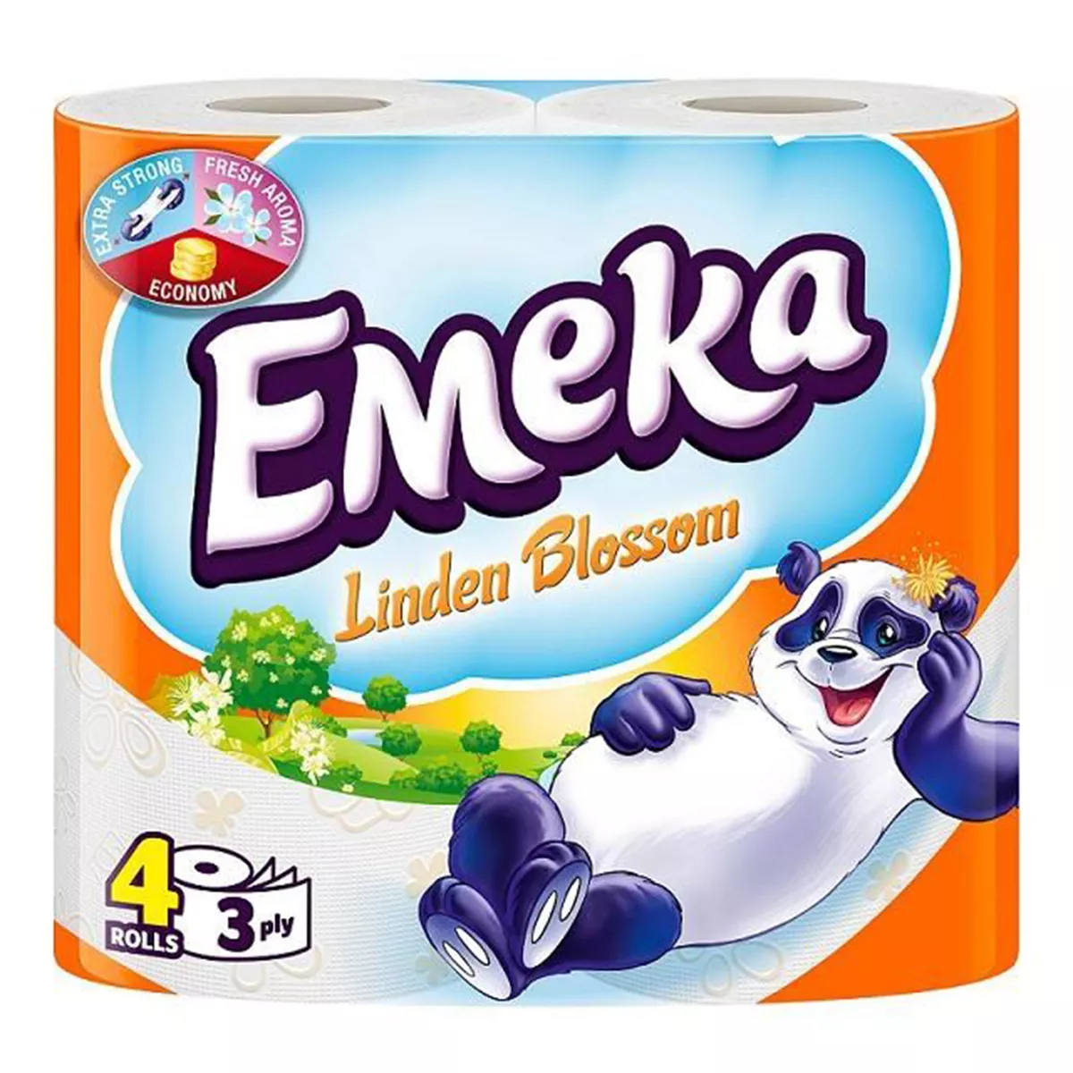 ТОАЛЕТНА ХАРТИЯ ЕМЕКА 4БР LINDEN BLOSSOM