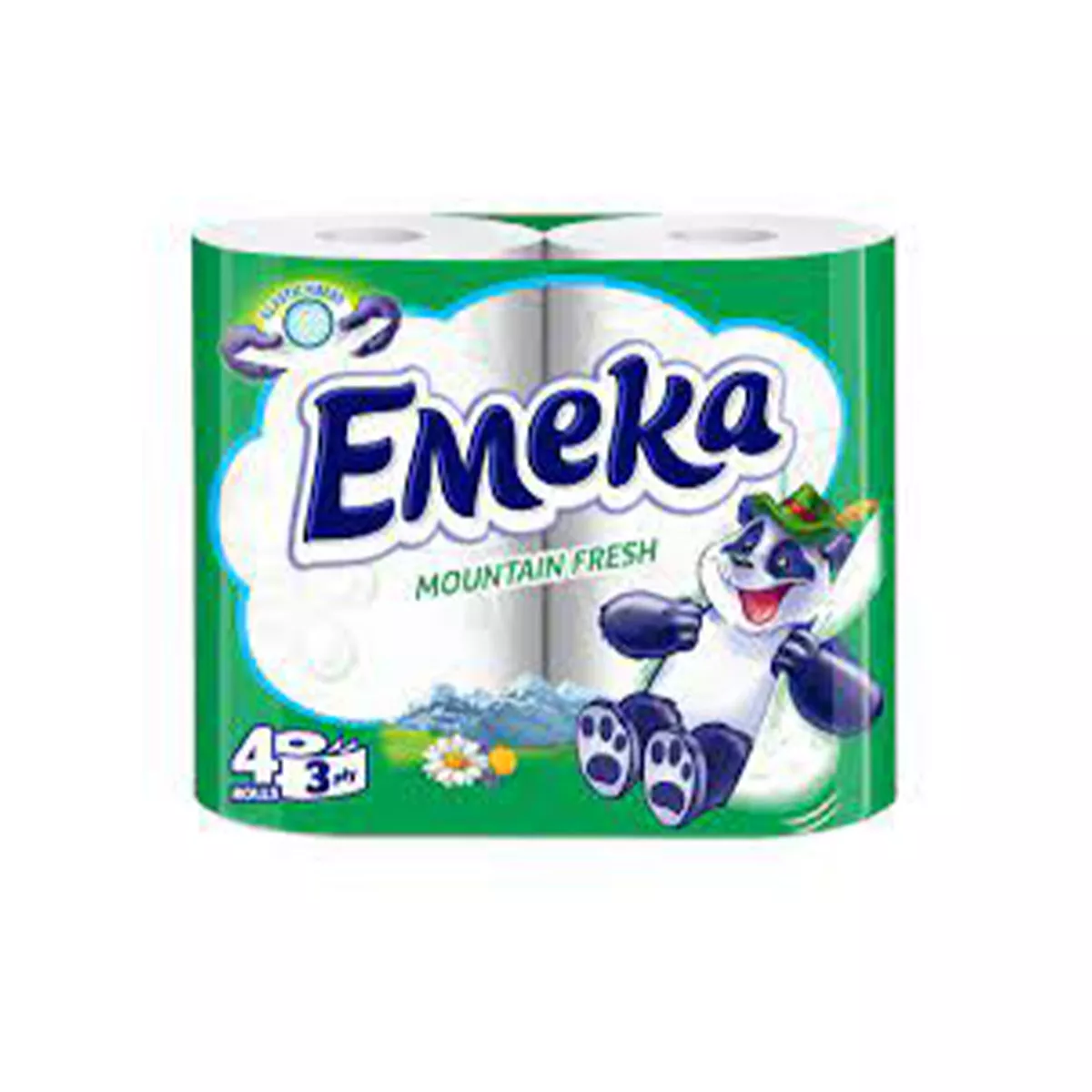 ТОАЛЕТНА ХАРТИЯ ЕМЕКА 4БР MONTAIN FRESH