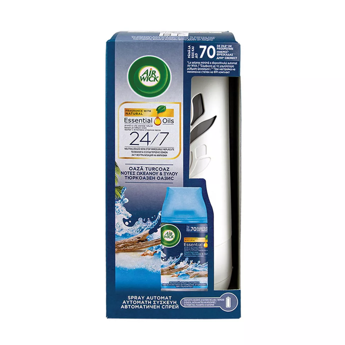 АРОМАТИЗАТОР AIR WICK ТЮРКОАЗЕН ОАЗИС 250 МЛ