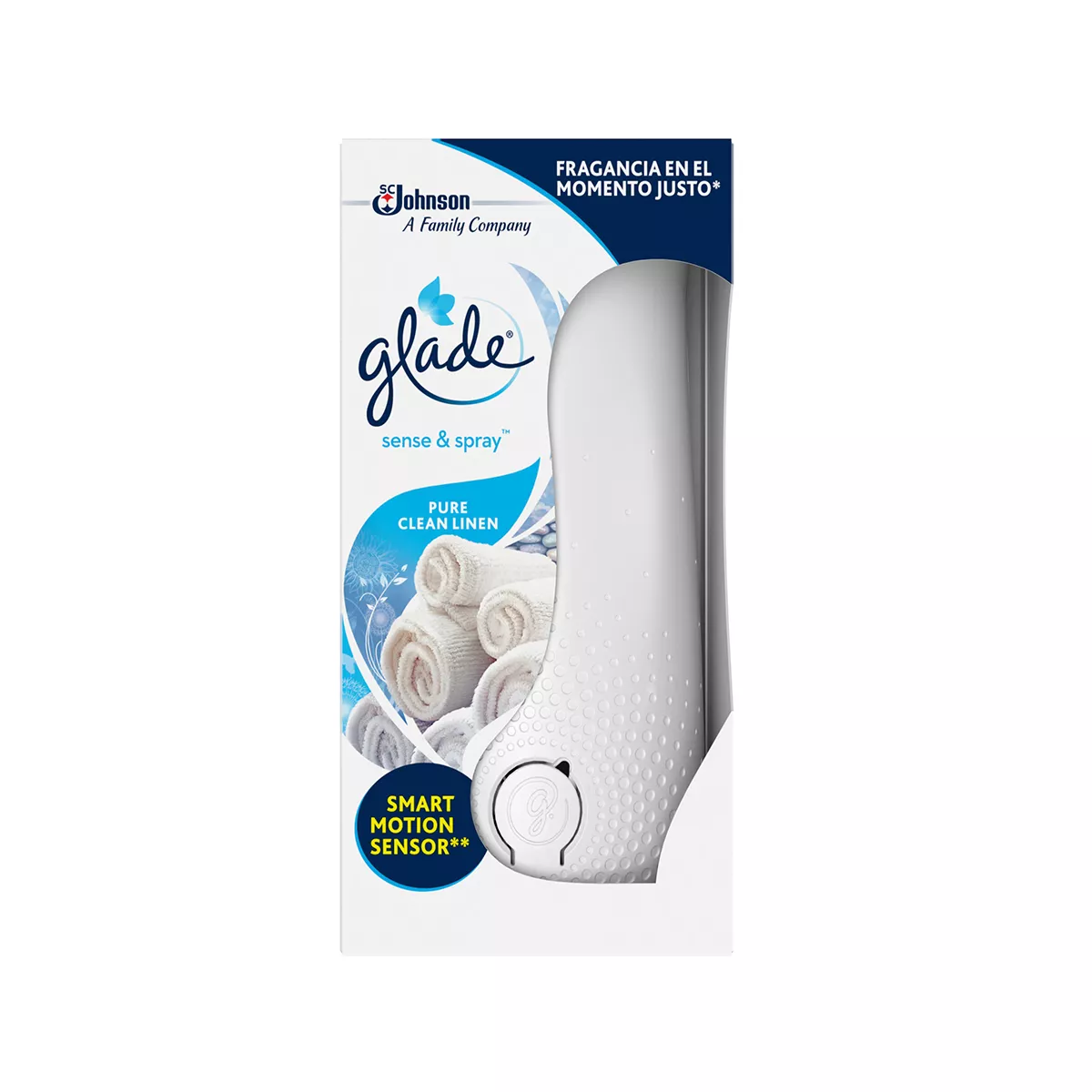АРОМАТИЗАТОР  GLADE PURE OCEAN LINEN 18 МЛ