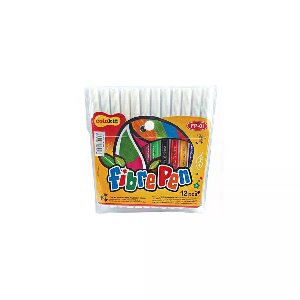 ФЛУМАСТЕРИ COLOKIT FP-01 12 ЦВЯТА 33447