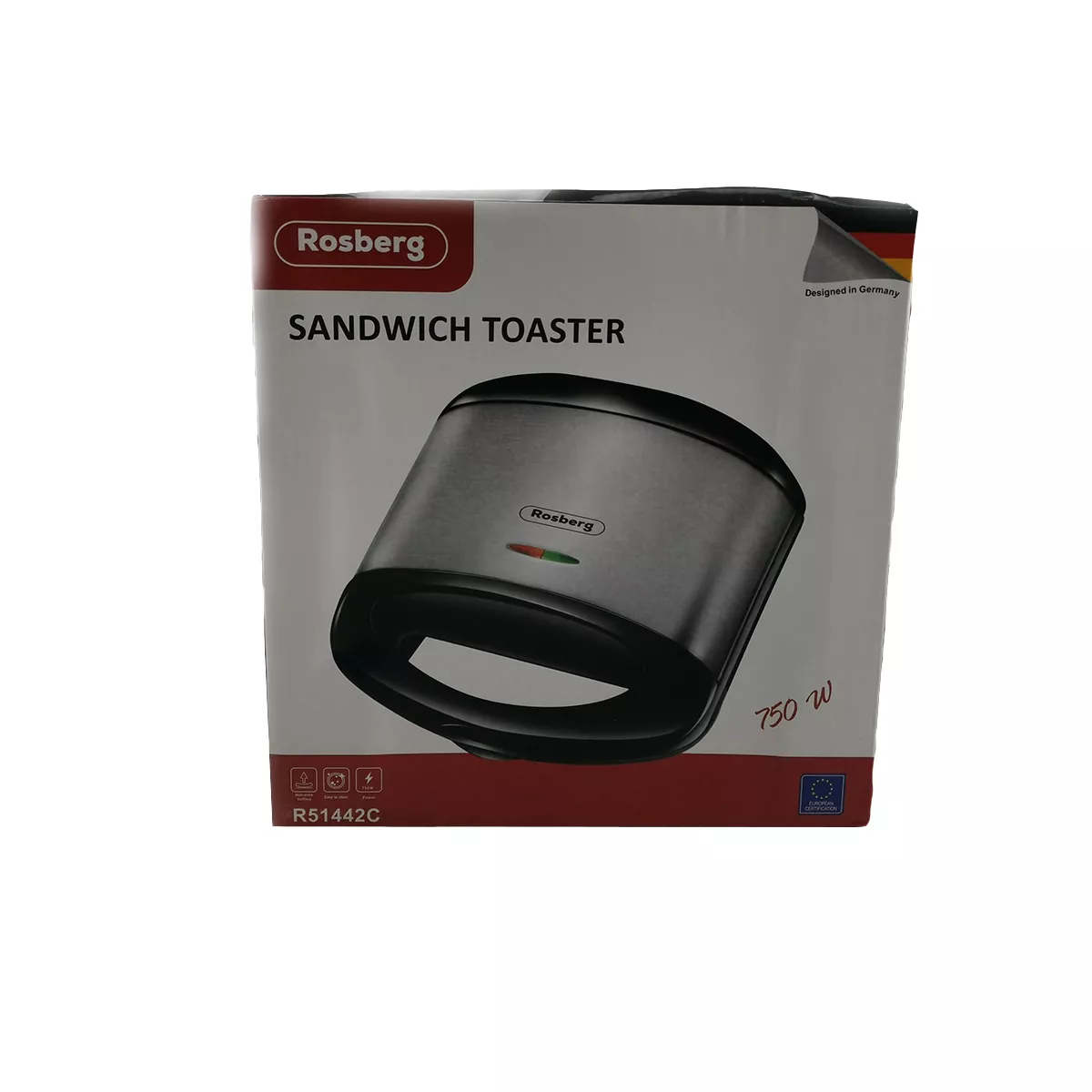 САНДВИЧ ТОСТЕР ROSBERG R51442C