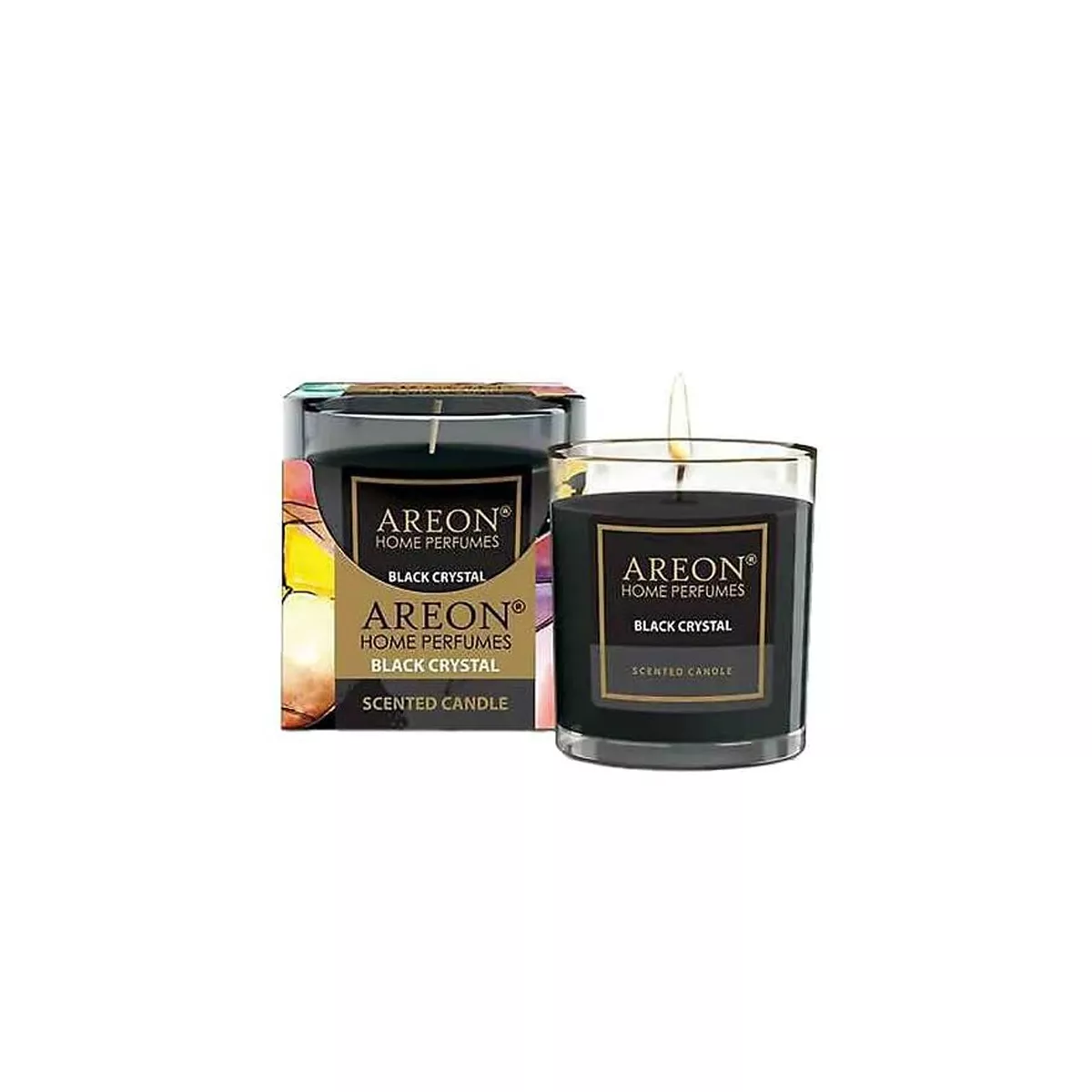 АРЕОН АРОМАТНА СВЕЩ 120Г ЧЕРЕН КРИСТАЛ