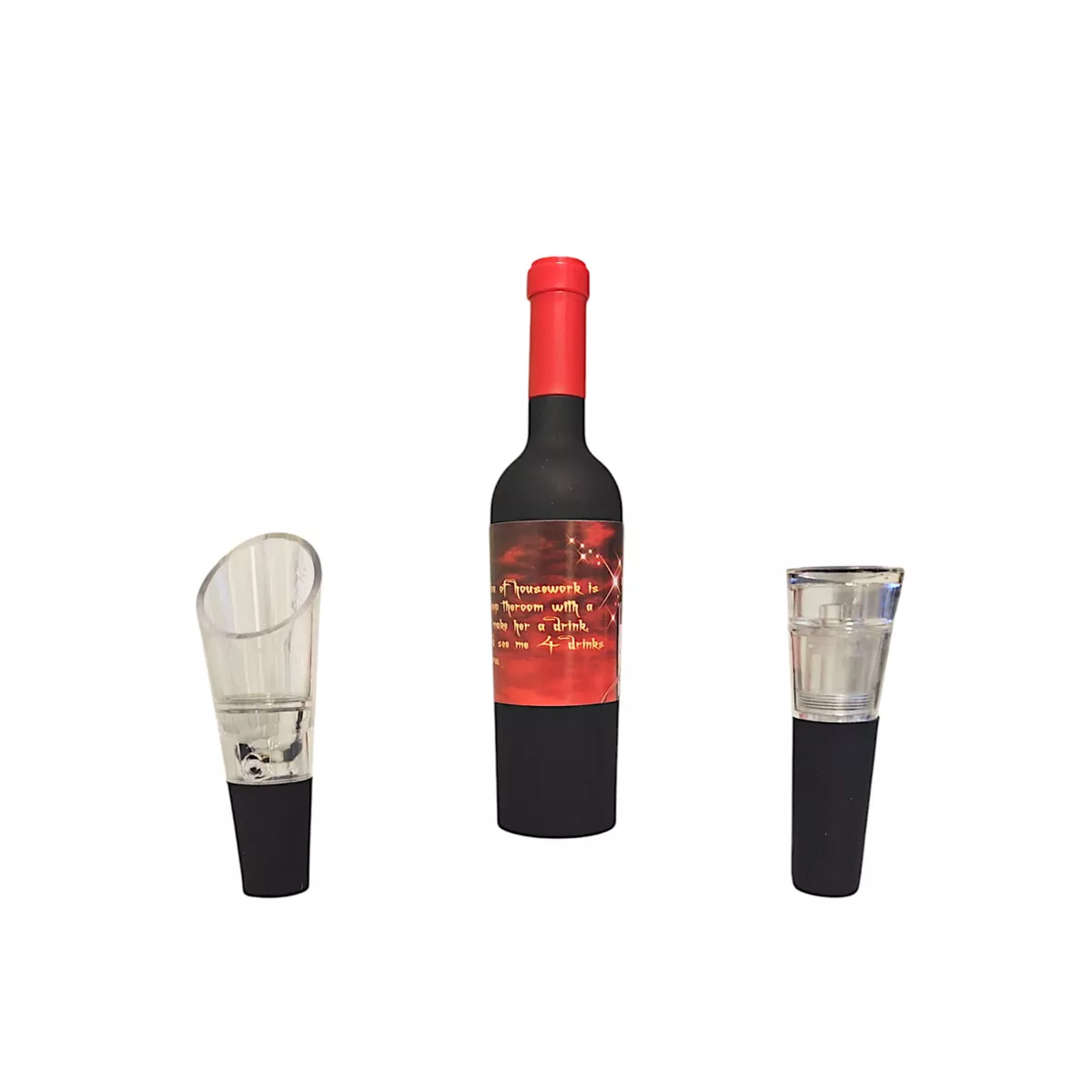 АКСЕСОАРИ ЗА БУТИЛКА КОМПЛЕКТ 3 ЧАСТИ, МОД.0038/  14624