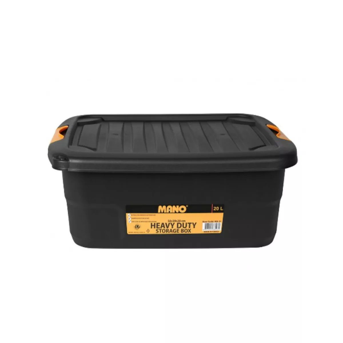 КУТИЯ С КАПАК ЗА ИНСТРУМЕНТИ MANO NB-2120L