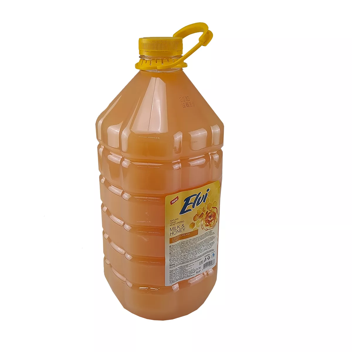 ELVI ТЕЧЕН САПУН 5 Л MILK&HONEY