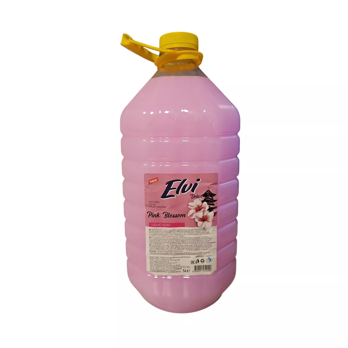 ТЕЧЕН САПУН 5 Л ELVI - PINK BLOSSOM