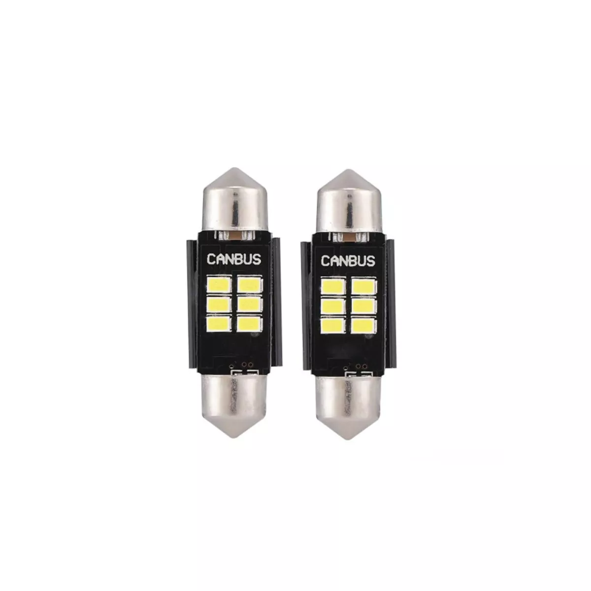 КОМПЛЕКТ ДИОДНИ КРУШКИ Canbus 3030 39 ММ 2 БРОЯ