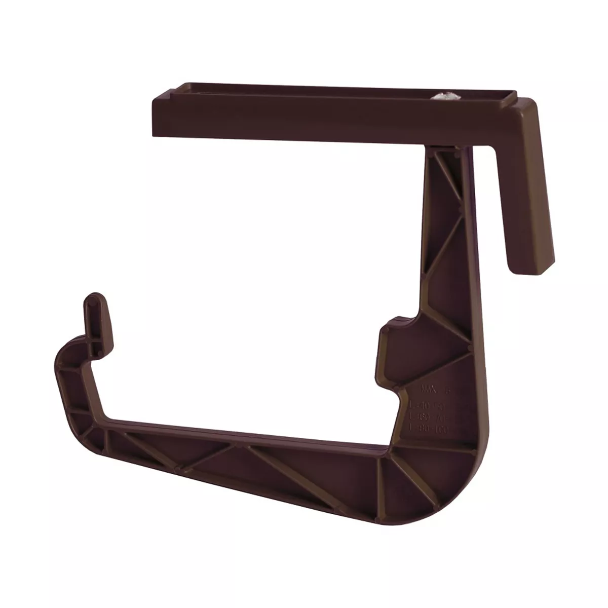 ДЪРЖАЧ ЗА САНДЪЧЕ ПЛАСТМАСОВ ТЪМНОКАФЯВ 200х250 ММ