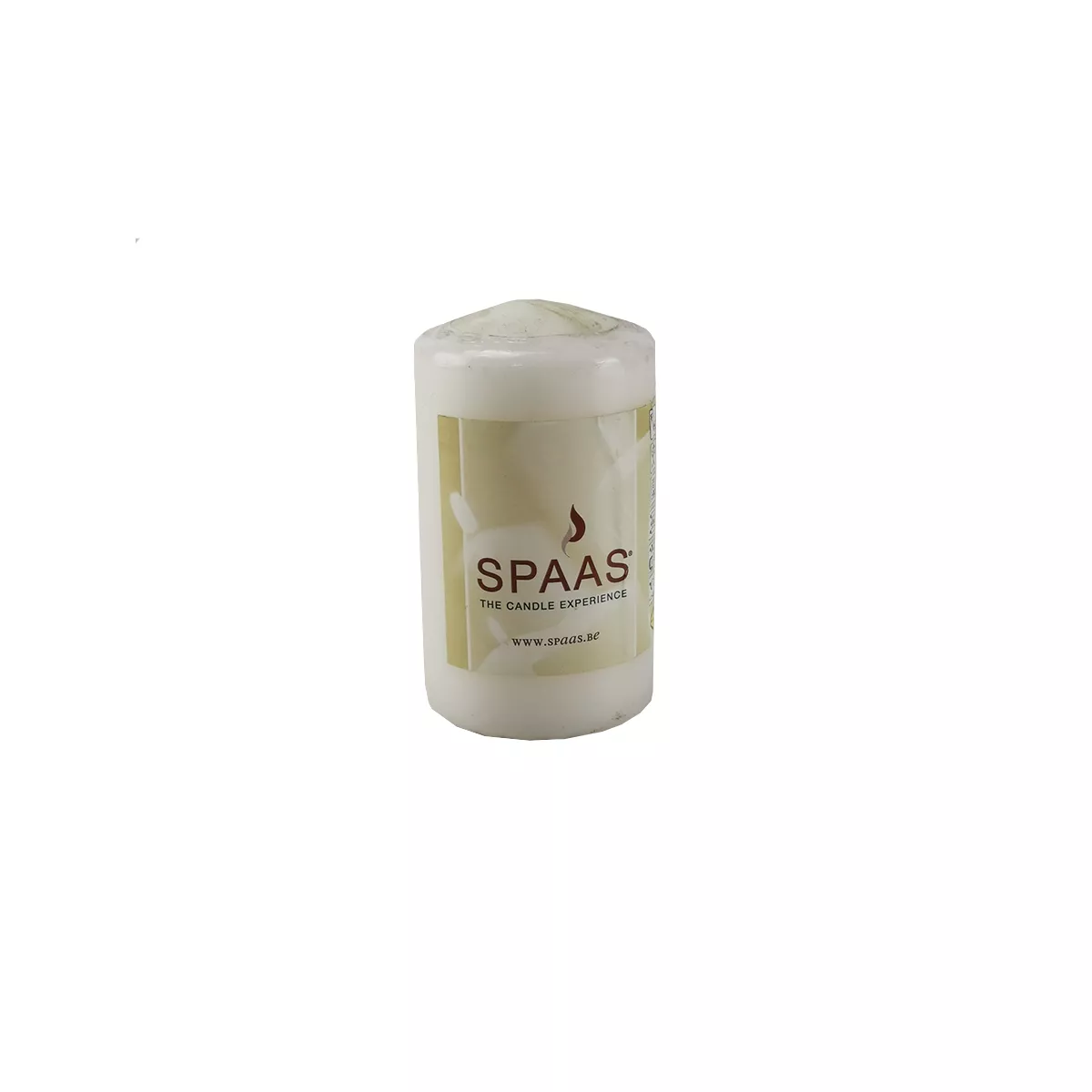 СВЕЩ ЦИЛИНДЪР 60x100 ММ БЯЛА SPAAS