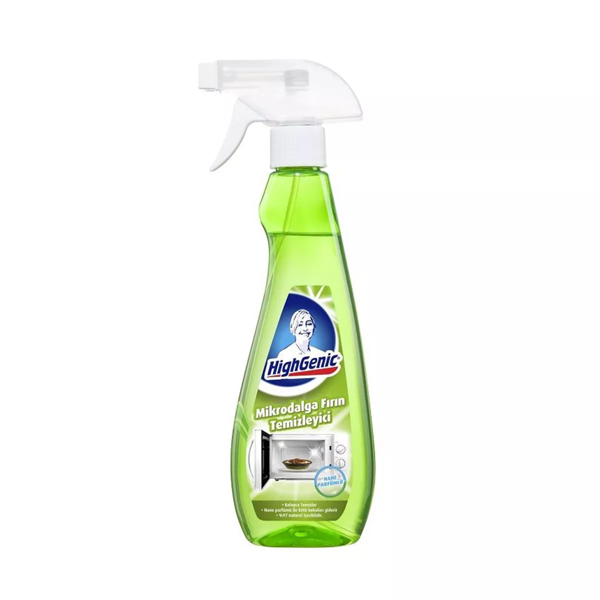 HIGHGENIC ЗА ИЗМИВАНЕ НА МИКРОВЪЛНОВИ ФУРНИ 350МЛ