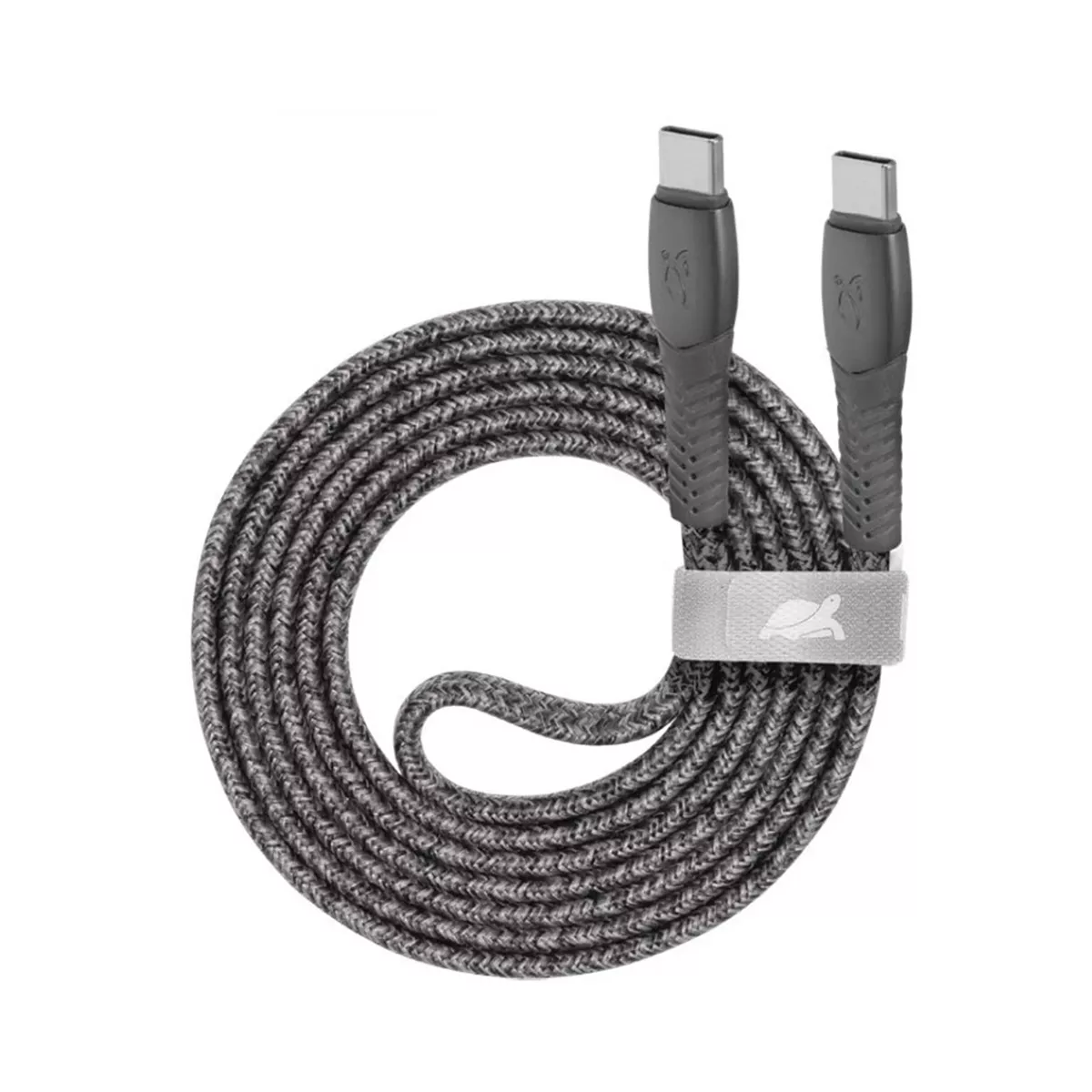 КАБЕЛ TYPE-C 1.2M СИВ RIVACASE PS6105GR12